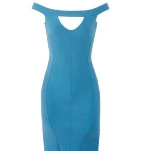 La Petite Robe di Chiara Boni- Blue Delina Sheath